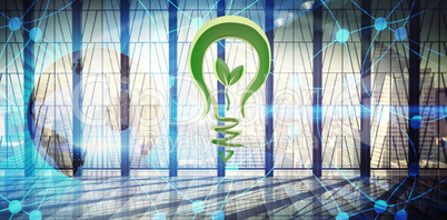 Composite image of green energy Composite image of green energy