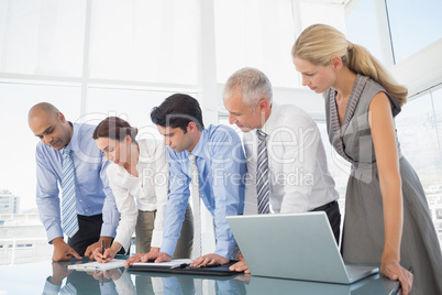 Business team during meeting