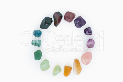 Colorful stones for alternative medicine