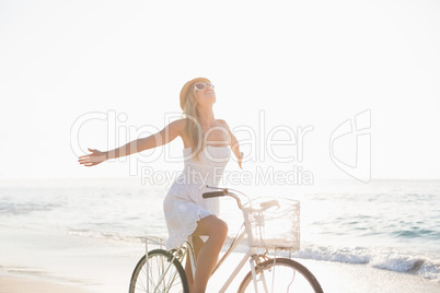 beautiful blonde woman on a sunny day beautiful blonde woman on a sunny day