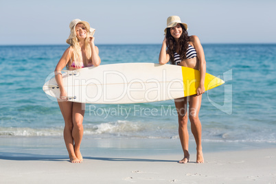 two friends in swimsuits two friends in swimsuits