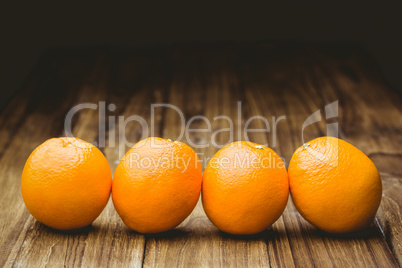 Fresh oranges