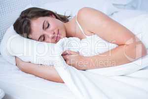 Peaceful woman sleeping