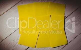 Yellow post its