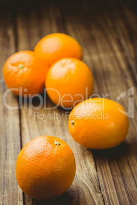 Fresh oranges