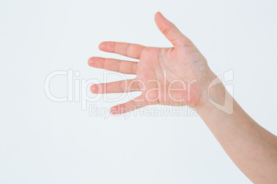 Open hand waving