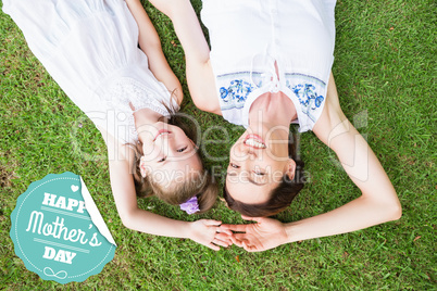 Composite image of mothers day greeting