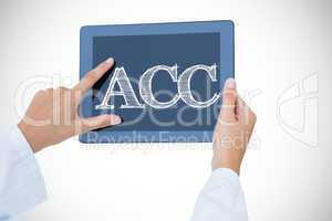 Acc against doctor using tablet pc