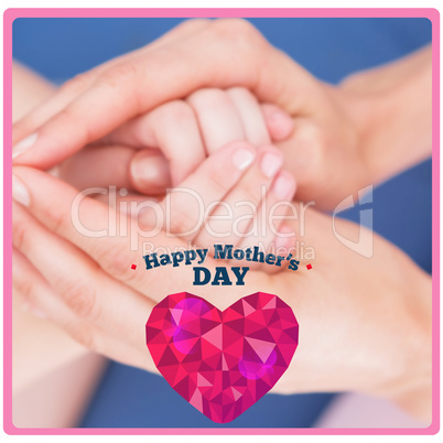 Composite image of happy mothers day Composite image of happy mothers day