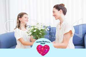 Composite image of happy mothers day