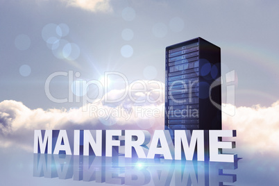 Composite image of mainframe