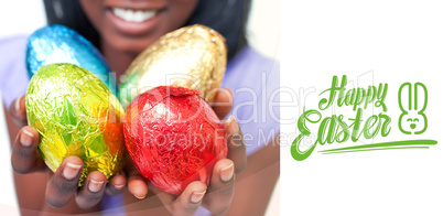 Composite image of happy easter Composite image of happy easter