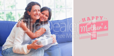 Composite image of mothers day greeting