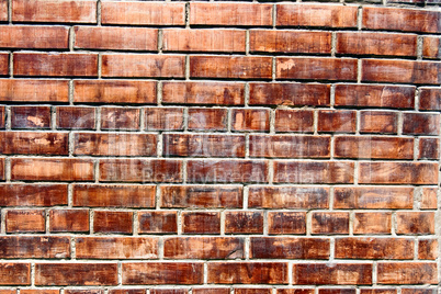 colored brick wall texture