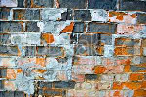 Colored Brick Wall