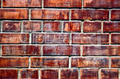 colored brick wall texture