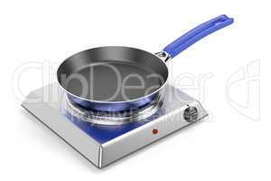 Hot plate and frypan
