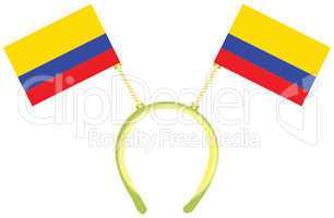 Witty headdress flags Colombia