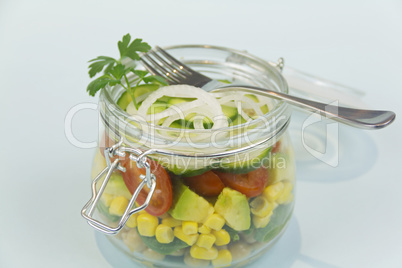 Jar Of Salad