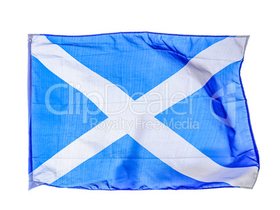Scotland UK flag isolated