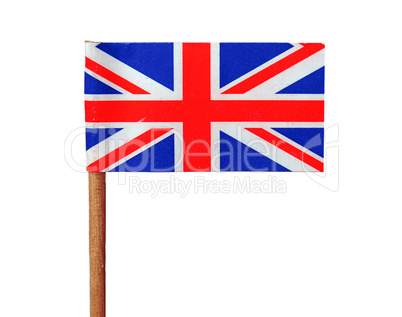 United Kingdom flag isolated