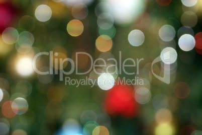 Christmas bokeh