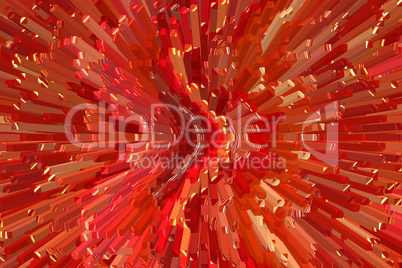 Red abstract background