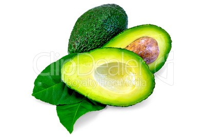 Avocado green sheet is cut