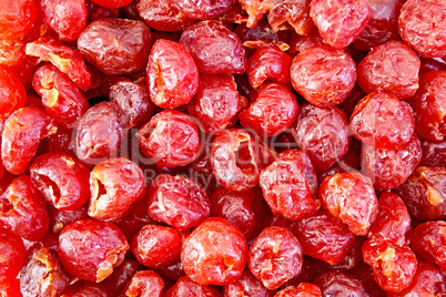 Candied cherry texture