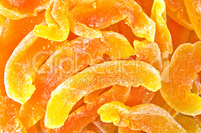 Candied melon texture