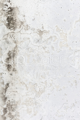 Grungy white concrete wall background