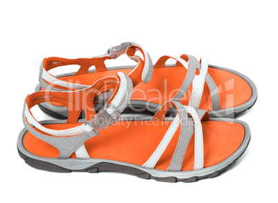 Pair of summer sandals