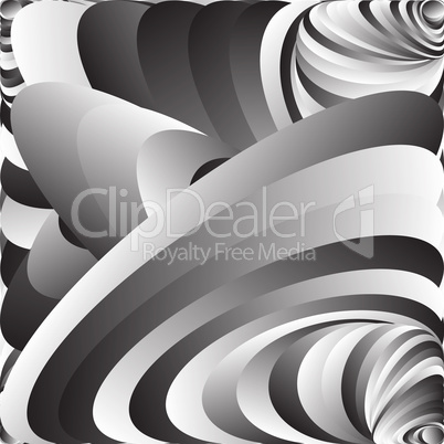 Vector Abstract Psychedelic Background