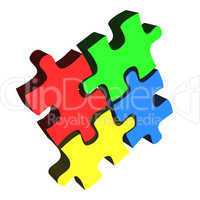 puzzle business concept