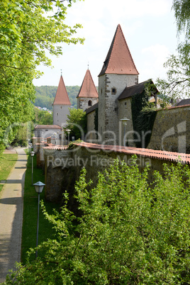 Stadtmauer in Amberg