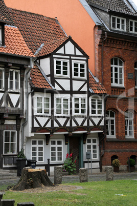 Kleines Fachwerkhaus in Braunschweig