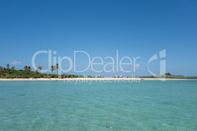 Caramoan Beach with White Sand and Turquoise Water