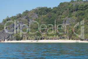 Isolated Beach Paradise in Caramoan, Philippines