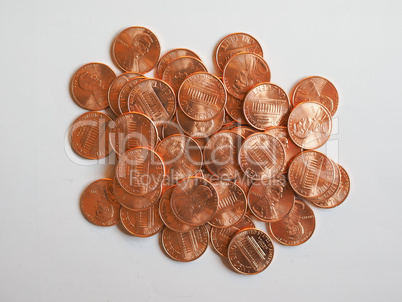 Dollar coins 1 cent