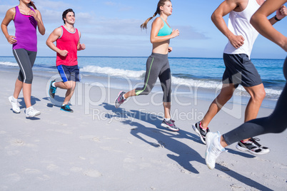 Friends doing jogging together