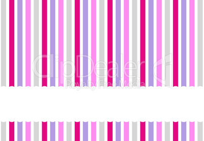 Streifenmuster pink lila grau weiß mit Textfreiraum