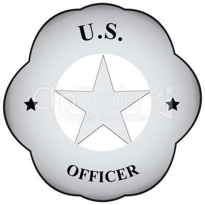 Abstract symbol officer