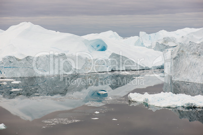 Arctic landscape in Greenland