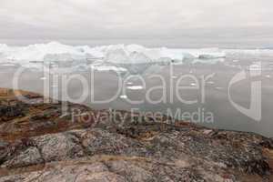 Arctic landscape in Greenland