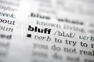 Bluff