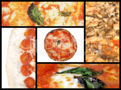 Pizza collage