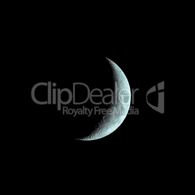 Crescent moon