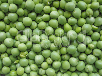 Green peas vegetable background