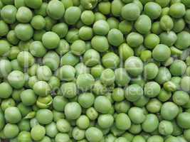 Green peas vegetable background