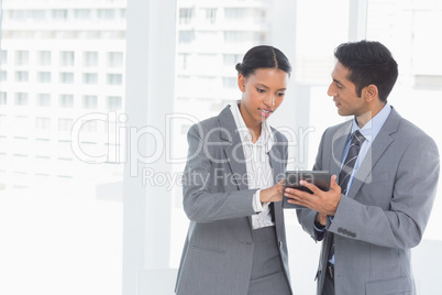 Beautiful businesswoman in office